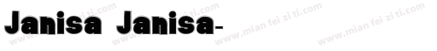 Janisa Janisa字体转换